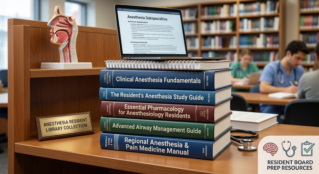 Essential Anesthesia Textbooks and Study Guides for Residents